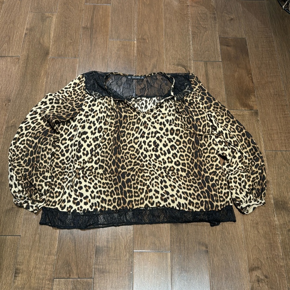 Zara collection blouse sz m